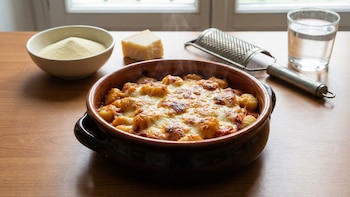 Receta de ñoquis de sémola,