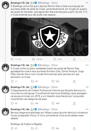 Ramon Díaz despedido de Botafogo