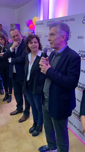 Mauricio Macri, en Córdoba