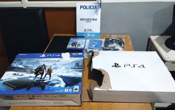 La Playstation robada del supermercado