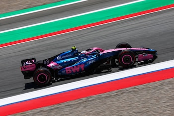 Colapinto sumó puntos en cuatro de las siete fechas disputadas y en Miami logró su mejor resultado en la F1: sexto puesto (Photo by Clive Mason/Getty Images)