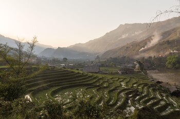 Desde la plaza del pueblo