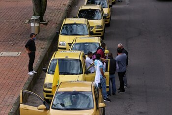 Los taxistas se unieron y