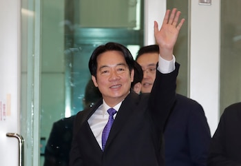 El presidente de Taiwán, Lai