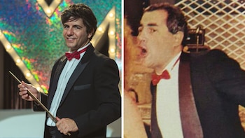 Marco Antonio Caponi da vida a Mario Castiglione, el vínculo sentimental más profundo que reconstruye la biopic de la diva argentina