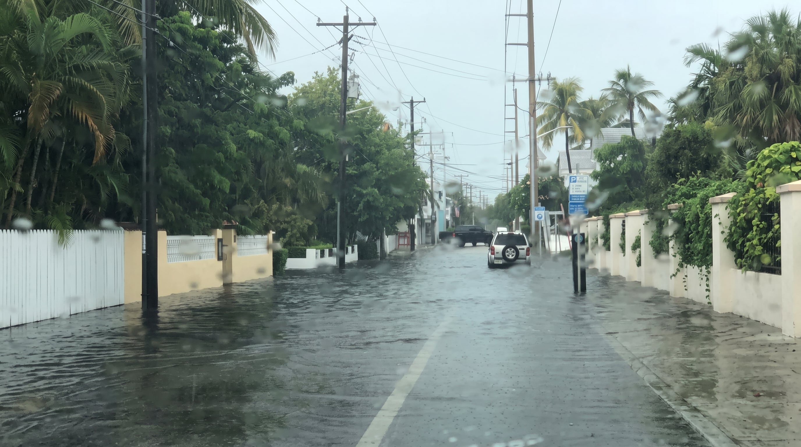 El Servicio Meteorológico Nacional emitió una vigilancia por inundaciones para varios condados del noreste de Florida. (Key West Police Department)