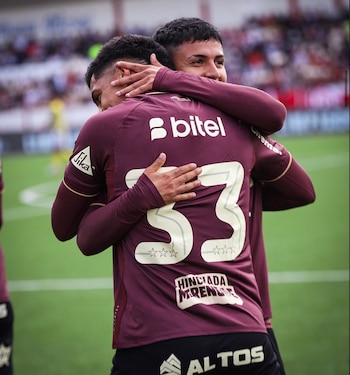 Jairo Concha lleva 2 goles con Universitario en esta temporada.