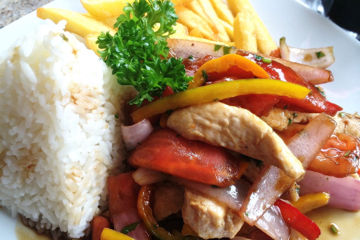 Receta de saltado de pollo