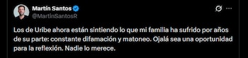 Martín Santos y Piter Albeiro - crédito @MartinSantosR/X