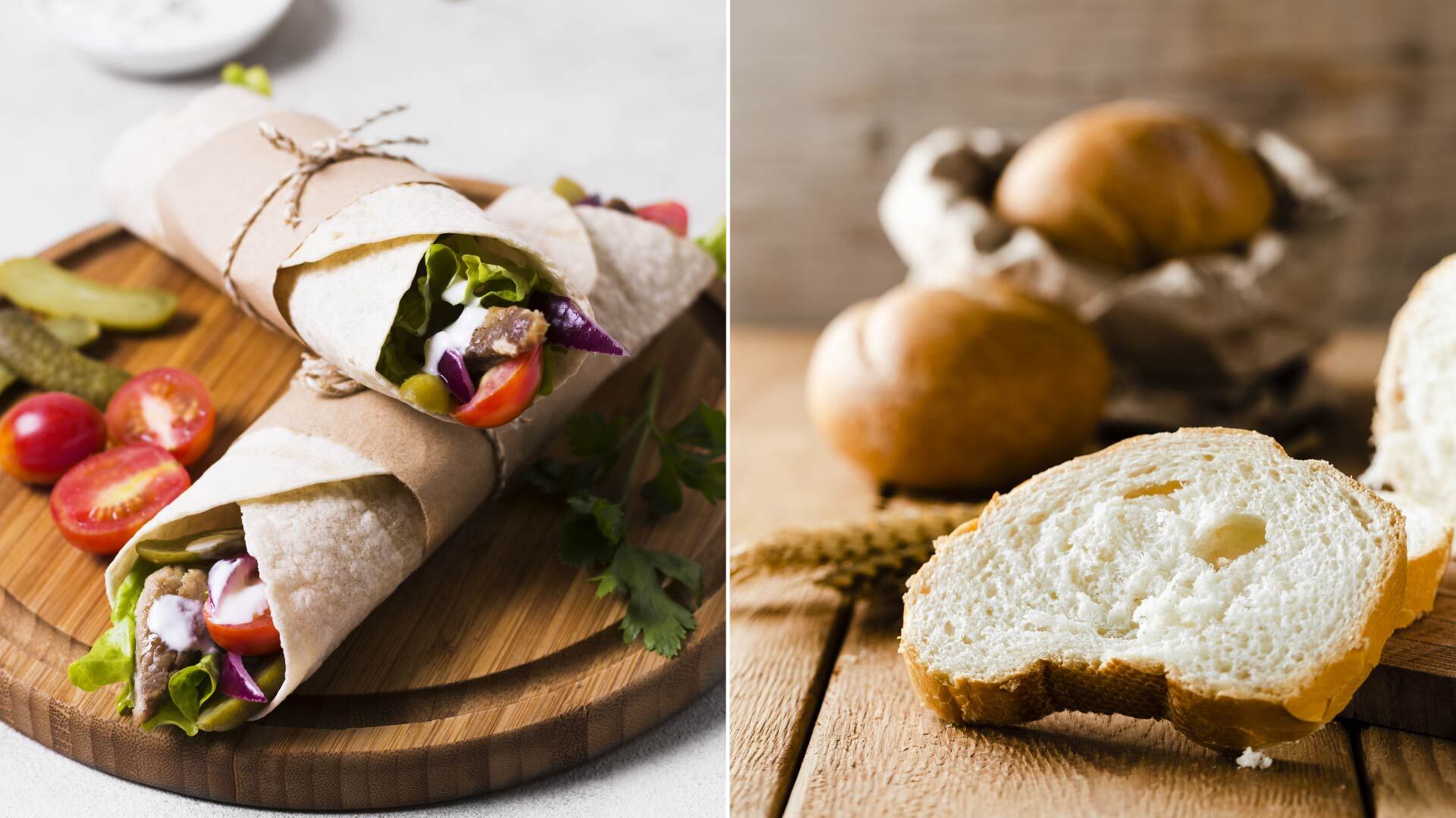 Optar por wraps integrales en lugar de pan blanco incrementa la fibra diaria y favorece la pérdida de peso según expertos en nutrición