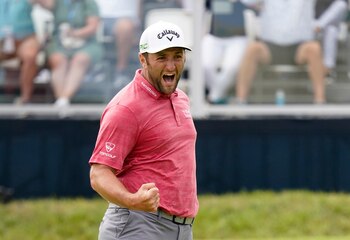 Jon Rahm se ubicó en el primer lugar del ránking mundial tras su victoria en el US Open (USA Today Sports)