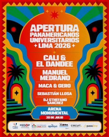 El show inaugural se realizará el 20 de julio en el Arena Monumental y combinará deporte, música y cultura.