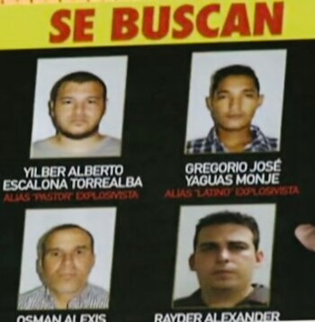 Carteles que publicó el Ministerio