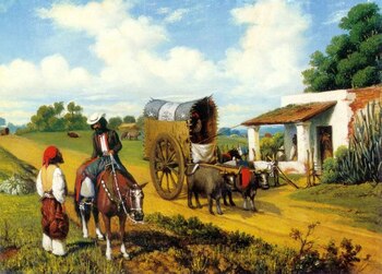 Vagões viajaram em 1800