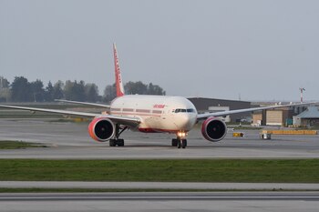 Un avión de Air India