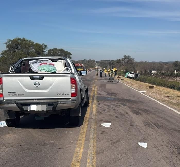 Un brutal accidente dejó dos muertos y cuatro heridos en Córdoba