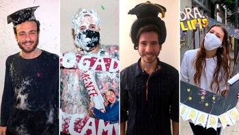 Milton, Antú, Ariel y Sofía