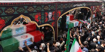 Los restos de los militares