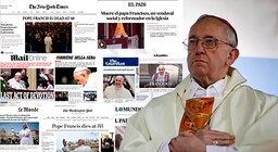 La muerte del papa Francisco en los diarios del mundo