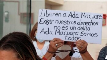 presa política en venezuela ada macuare