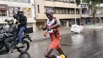 Erick Sang es el atleta más rápido en la historia de la Media Maratón de Bogotá: el keniano impuso récord