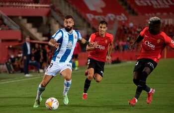 El delantero del Espanyol Álvaro