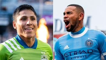 Raúl Ruidíaz y Alexander Callens