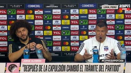 DT de Colo Colo hizo insólito análisis de Alianza Lima y generó risas de su jugador tras empate por Copa Libertadores 2024