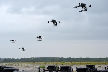 Drones en la guerra de