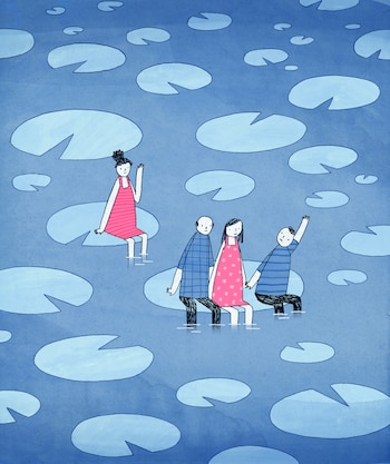 BC-MODERN-LOVE-ADOPTION-MISS-YOU-ART-NYTSF — I miss him so much, but i’m glad he’s with you. (Brian Rea/The New York Times) — FOR USE ONLY WITH MODERN LOVE STORY SLUGGED BC-MODERN-LOVE-ADOPTION-MISS-YOU-ART-NYTSF FOR OCT. 30, 2026. ALL OTHER USE PROHIBITED.