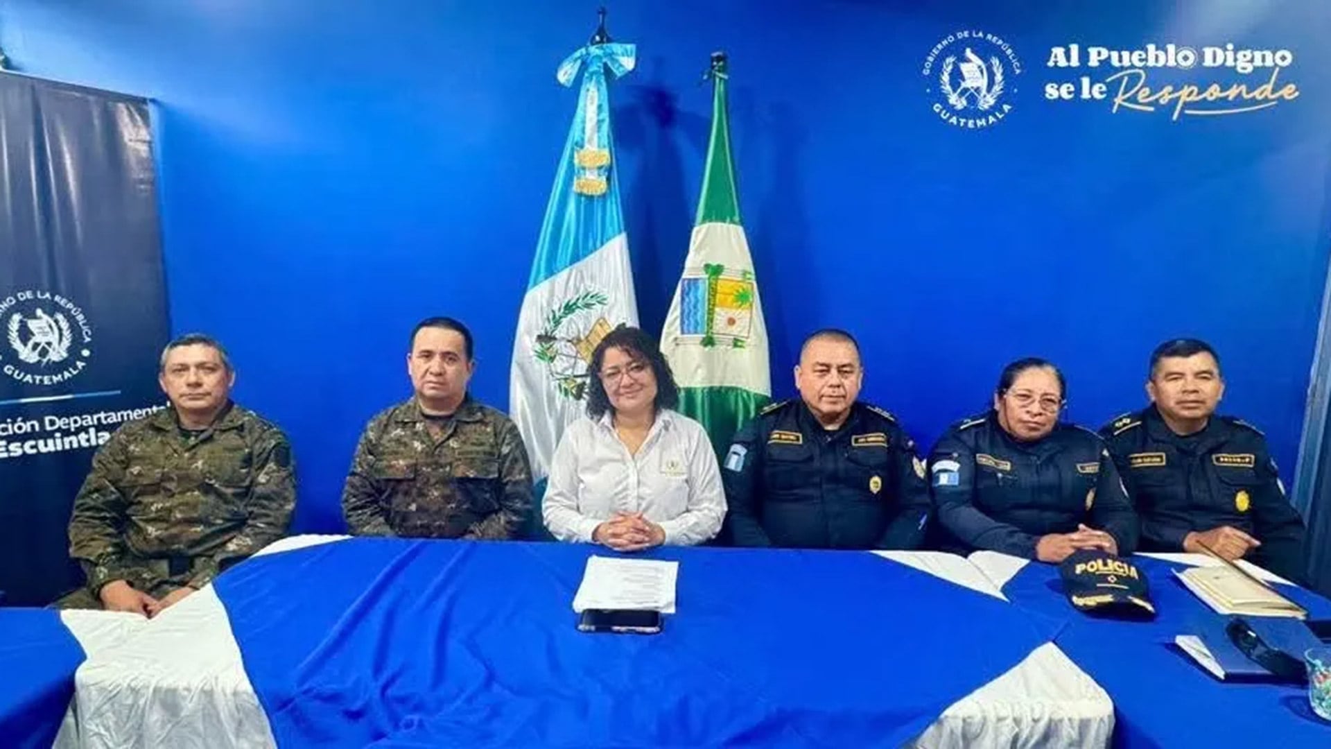 Guatemala crea primer gabinete de seguridad departamental con apoyo de EEUU