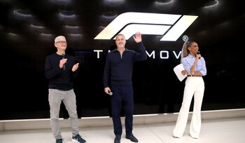 Tim Cook y Brad Pitt