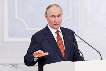El presidente ruso, Vladimir Putin