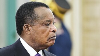 El presidente de Congo se