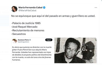 María Fernanda Cabal no dudó