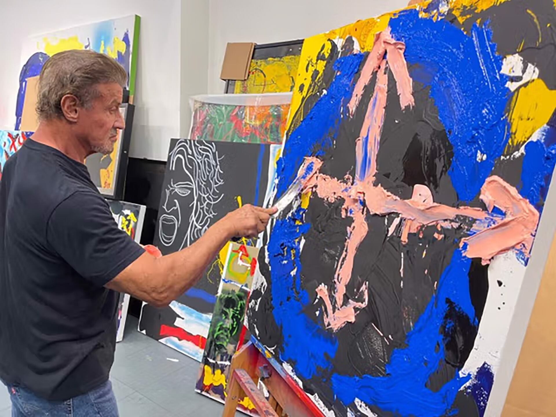 Desde niño ha canalizado sus emociones a través de los pinceles (Galerie Gmurzynska)