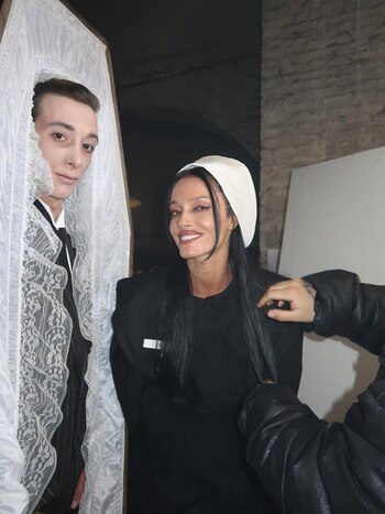 Sabatini junto a Lucas Spadafora