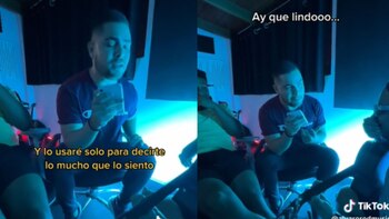 Álvaro Rod grabó curioso TikTok