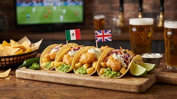 Cómo hacer tacos estilo ‘Fish and Chips’ para el partido México vs Inglaterra