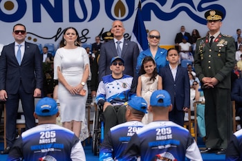 Las Fuerzas Armadas destacaron el coraje, valor y trayectoria de Maldonado Chacón como paracaidista. (Foto: Fuerzas Armadas de Honduras)
