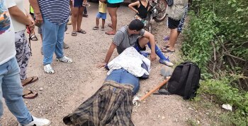 El crimen ocurrió dentro de una propiedad perteneciente a la víctima.(FOTO: La Tribuna)