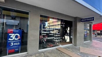 Uno de los negocios afectados