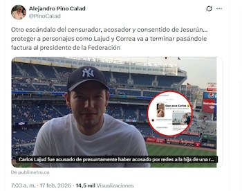 Pino Calad volvió a referirse