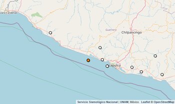 Temblor reportado en Guerrero.
(SSN)