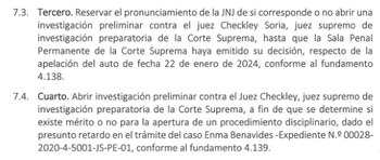Acciones propuestas por Inés Tello