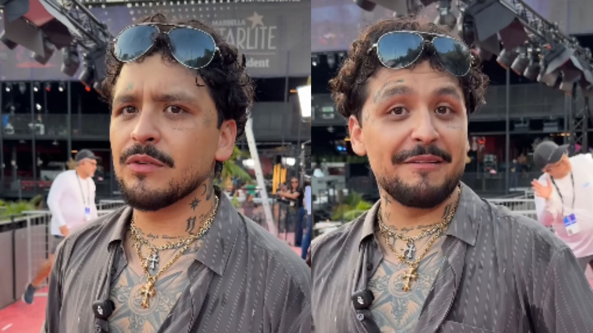 El cantante sonorense explica que la creatividad le fluye más para el dolor que para el romance. (Captura de pantalla @univision)