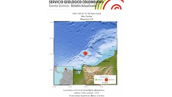 El sismo en Santa Marta