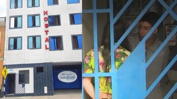 El hostal Costa Azul fue