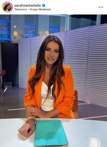 Sara Santaolalla en una foto