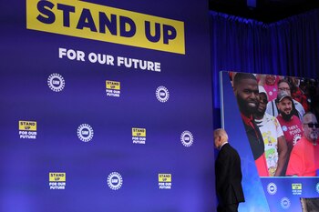 El presidente Joe Biden recibió